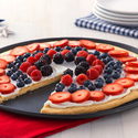 Easy Patriotic Fruit Pizza